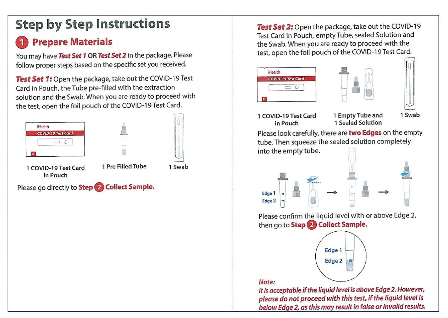 How Good are COVID Test Instructions? — Health and Communications